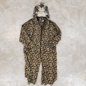 Delicates Hooded Cheetah Pajamas